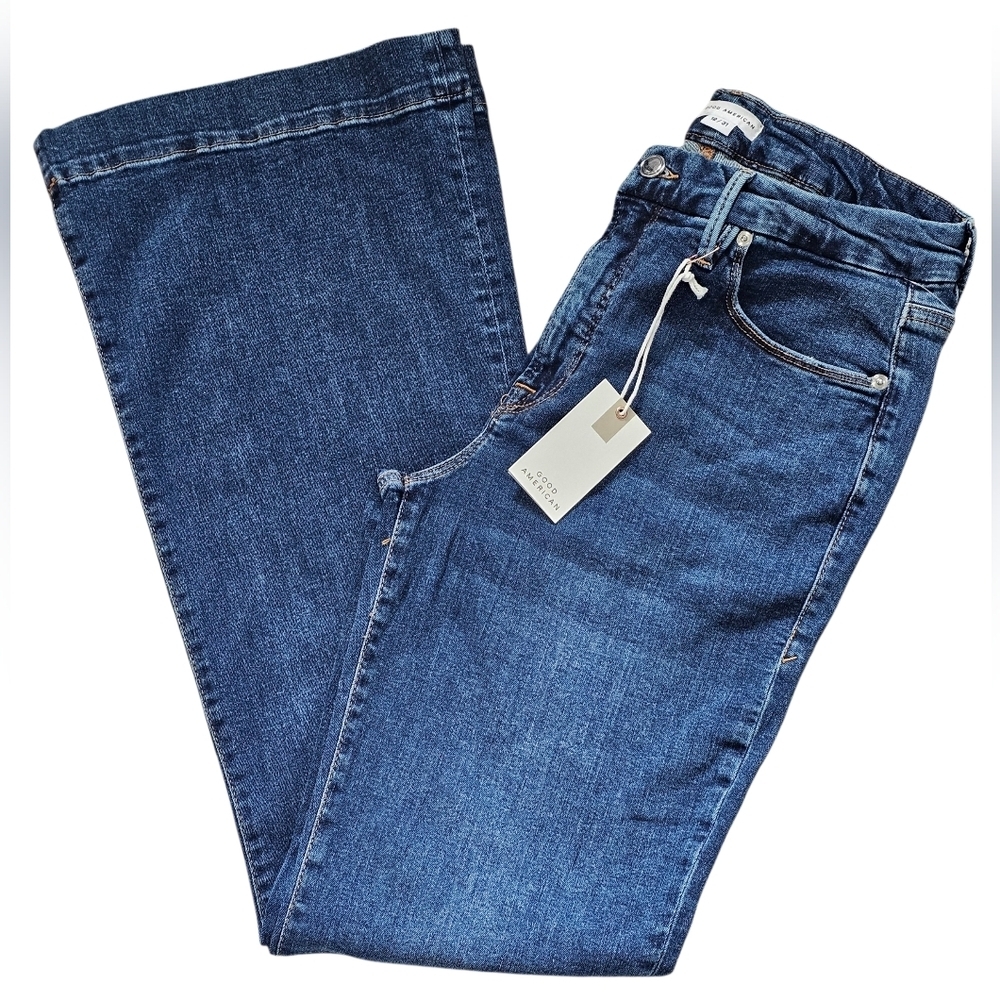 Good American Women's Good Legs Flare, Size 12/31 New With Tags - Picture 3 of 11